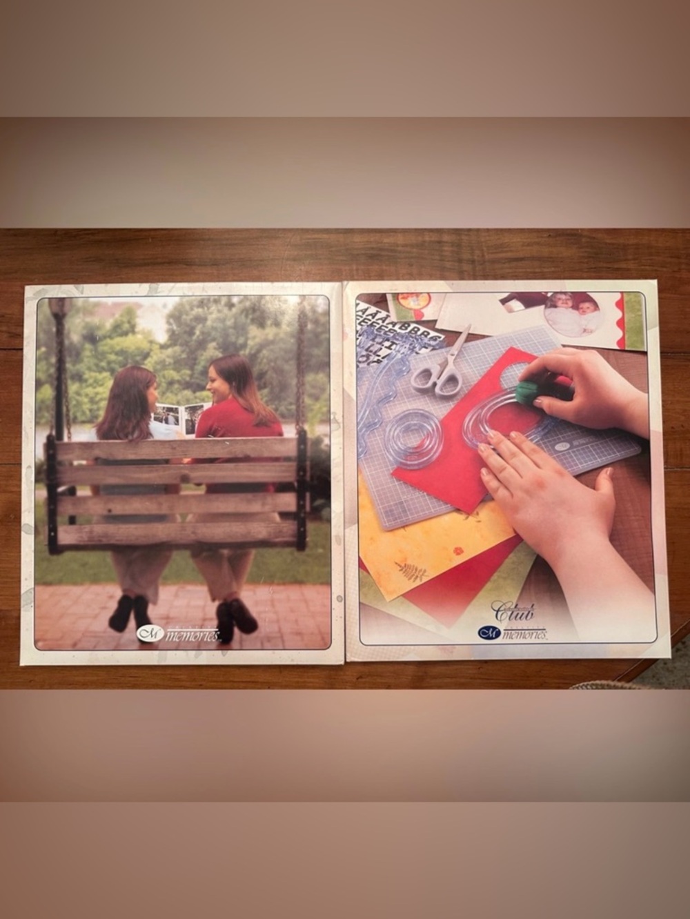2 Creative Memories Collections. Natural Impressions and Sunwash